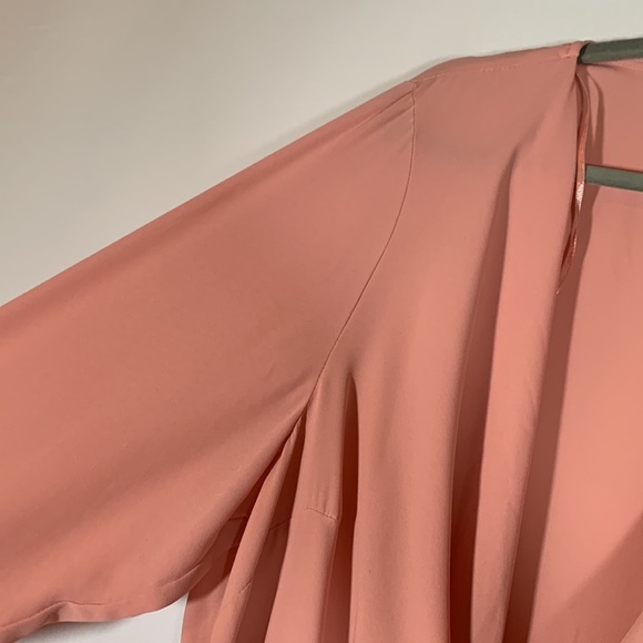 Michel Studio Pink Long Sleeved Blouse Top - Picture 3 of 9